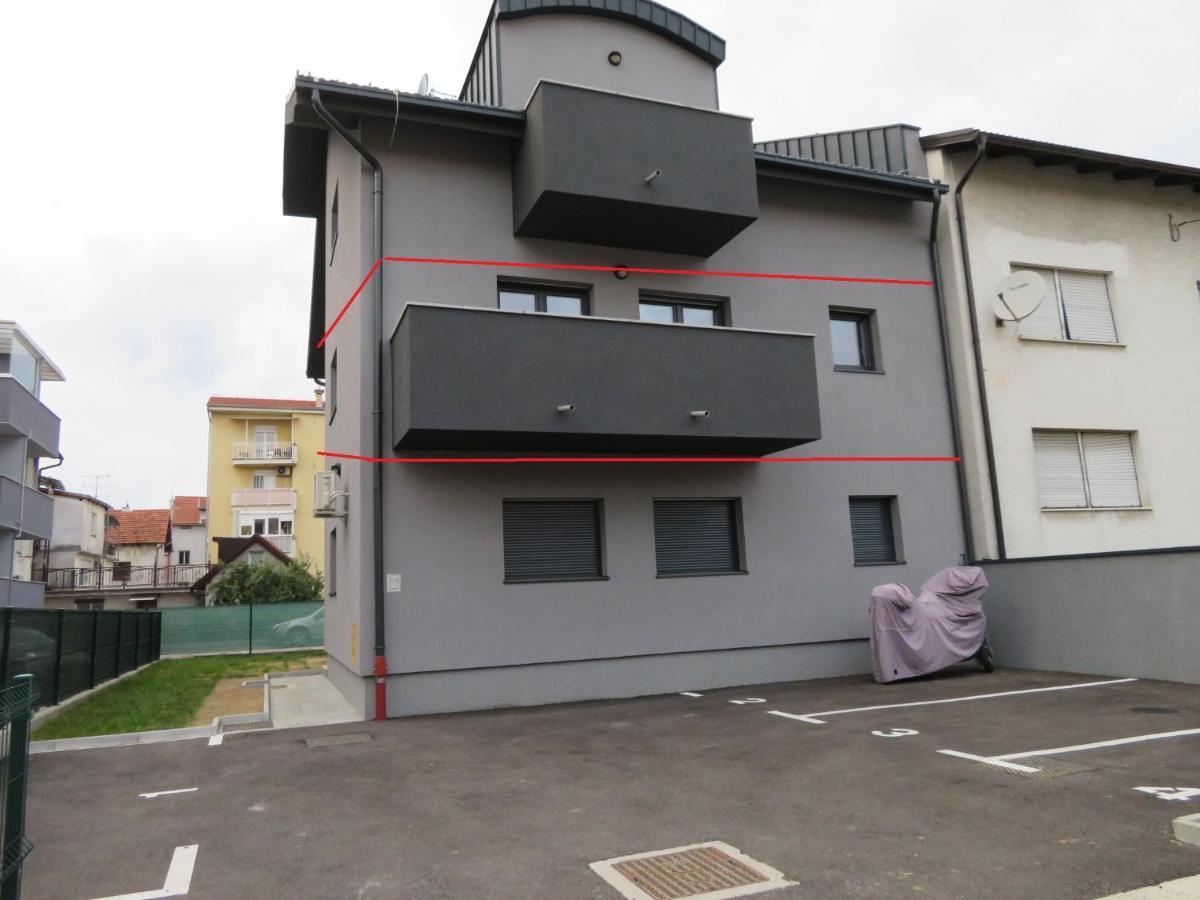 Modern 4-Star Luxury Apt - Wfh Ready, Free Parking Zagreb Luaran gambar